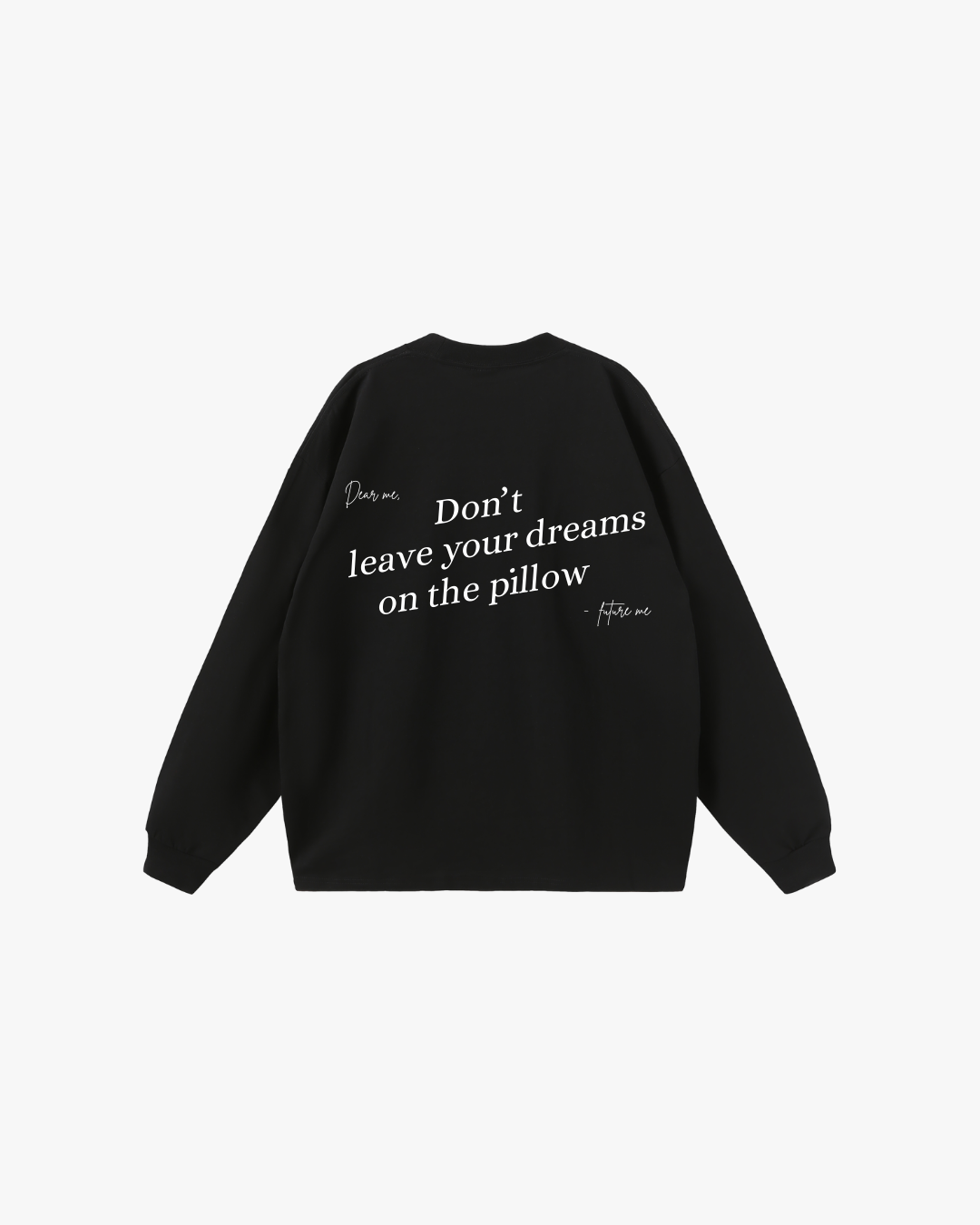 CA VA® - ZWARTE LONGSLEEVE - "DREAMS"