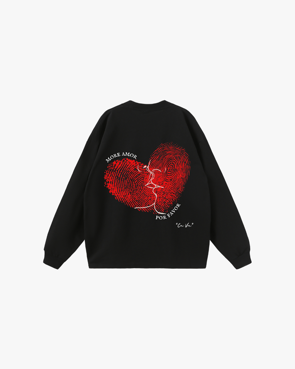CA VA® - ZWARTE LONGSLEEVE MANIFEST