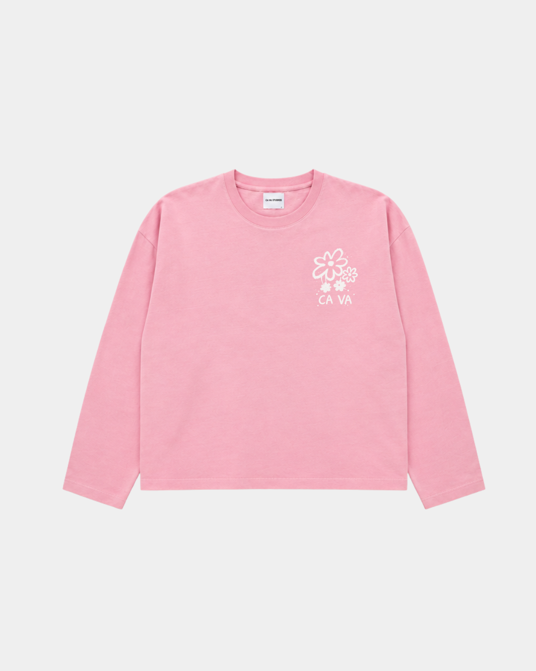 CA VA® Washed Boxy Longsleeve TBAP – Pink [Pre-Order]