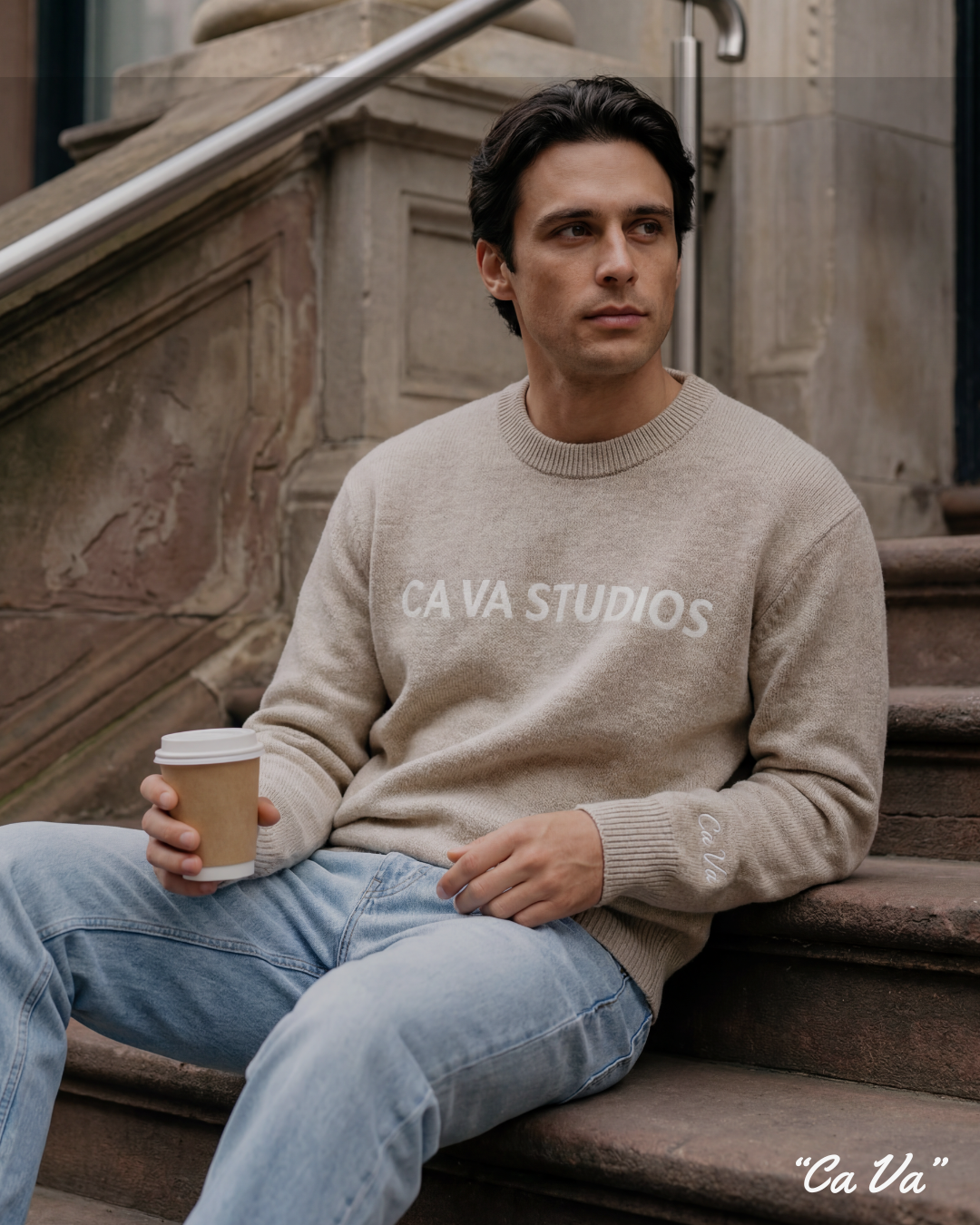 CA VA® - SANDY KNITWEAR SWEATER - UNISEX