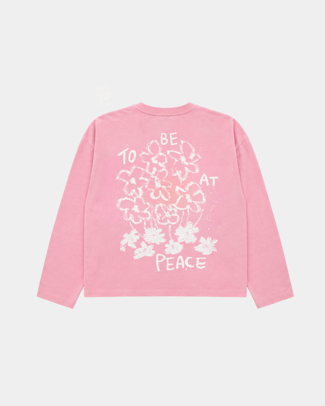 CA VA® Washed Boxy Longsleeve TBAP – Pink [Pre-Order]