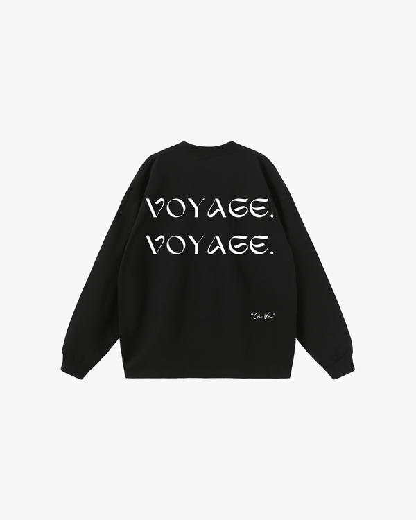 CA VA® - ZWARTE LONGSLEEVE MANIFEST