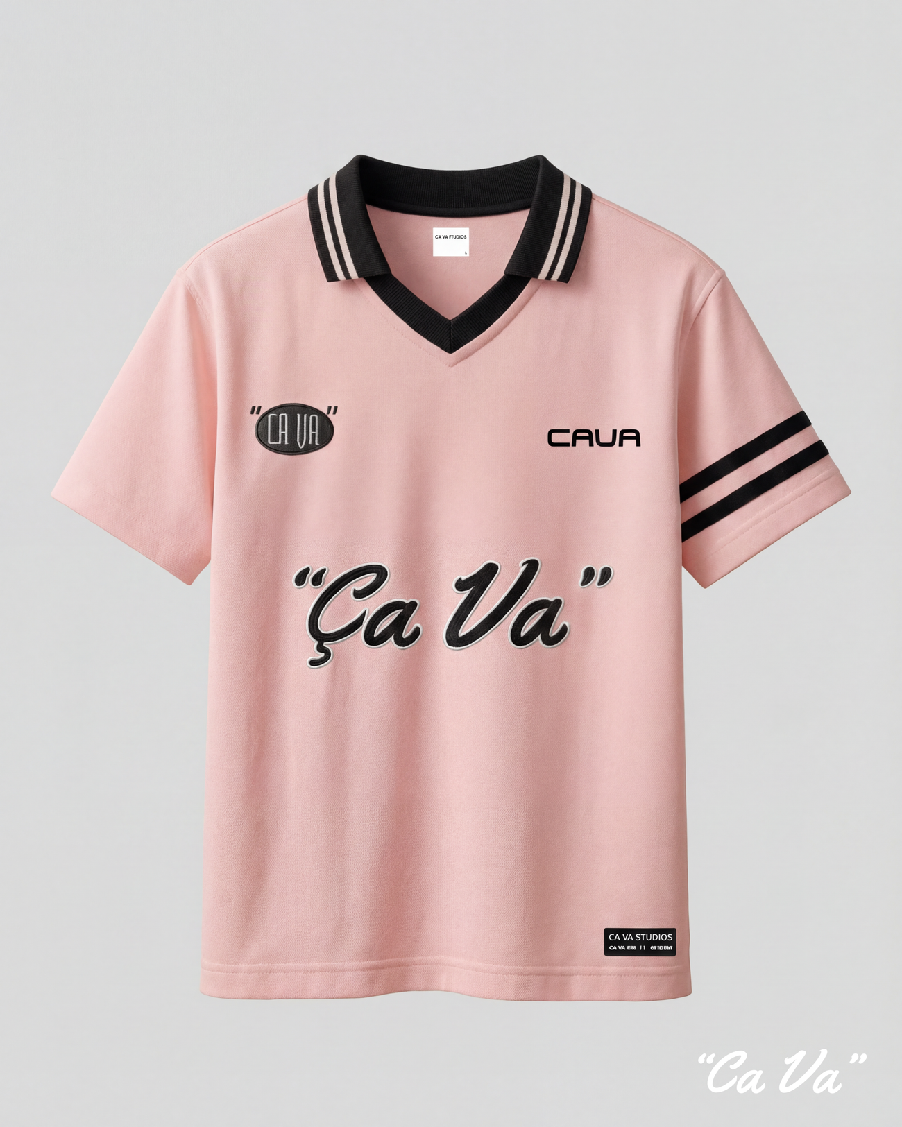 "CA VA" - LIMITED EDITION - RETRO SOCCER JERSEY #0069