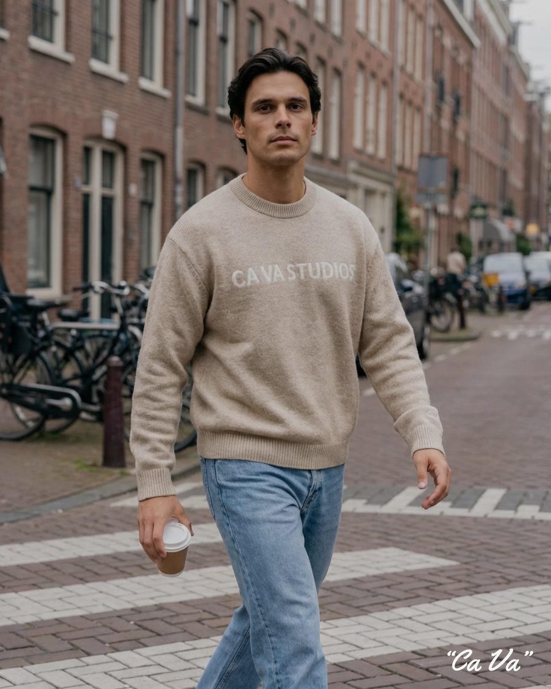 CA VA® - SANDY KNITWEAR SWEATER - UNISEX