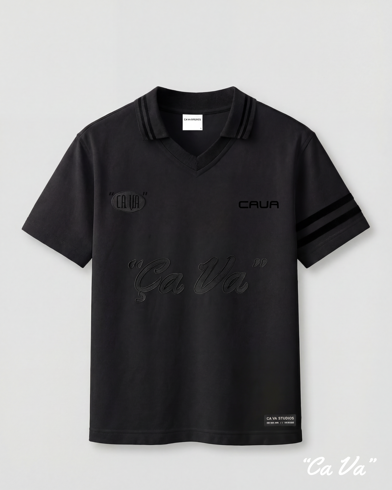 "CA VA" - LIMITED EDITION - RETRO SOCCER JERSEY #0069
