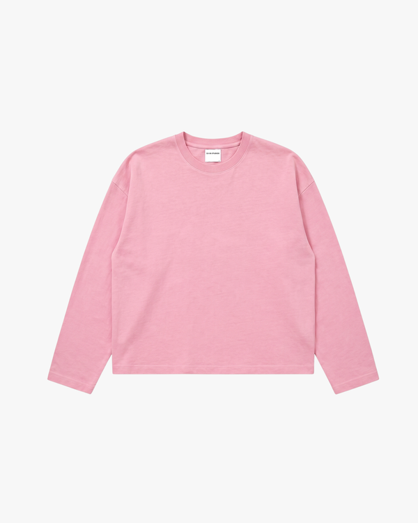 CA VA® Washed Boxy Longsleeve Blank – Pink [Pre-Order]