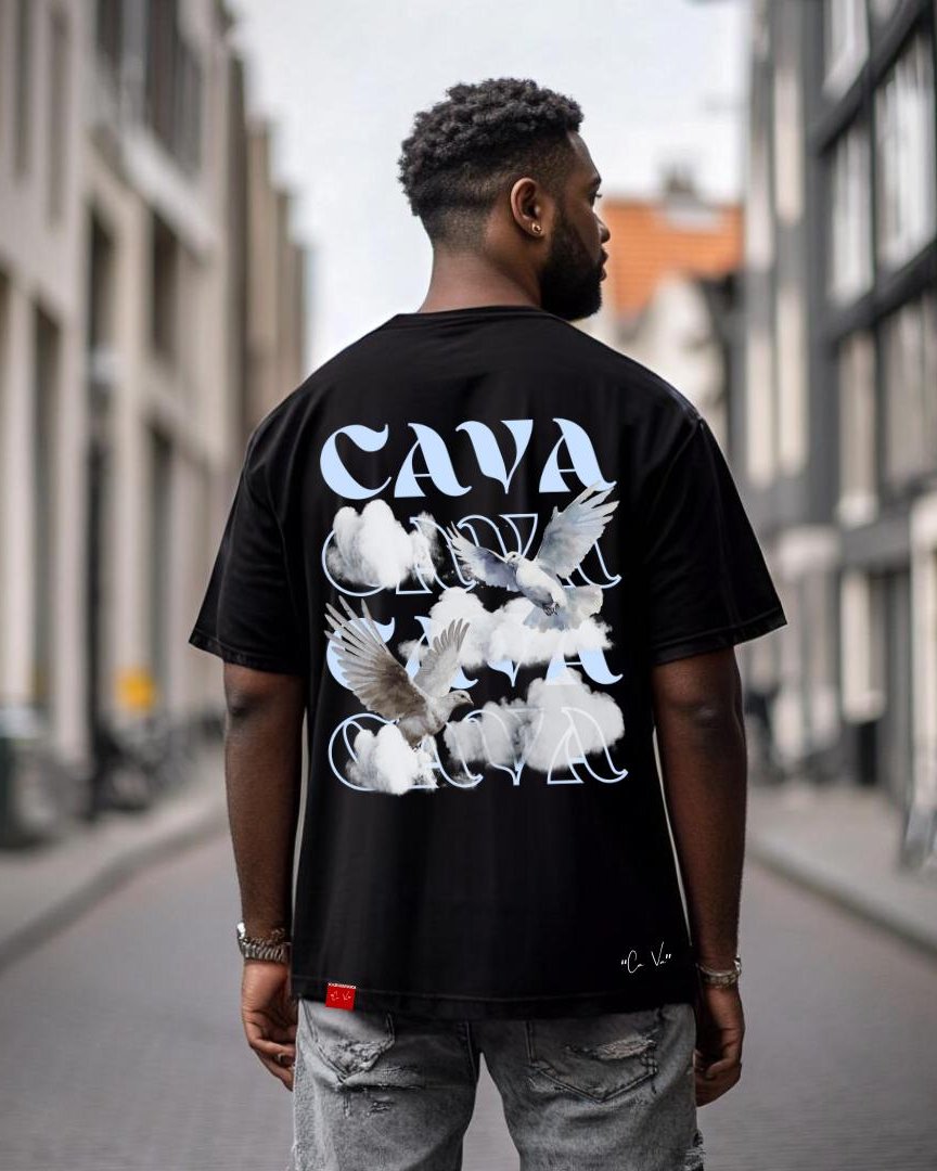 CA VA® - Heavy Unisex Oversized T-Shirt #0004