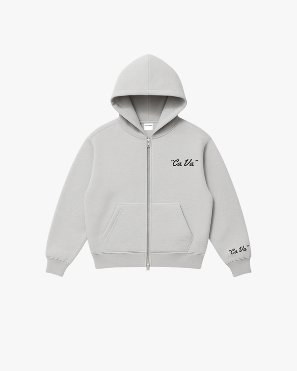 CA VA® ZIP-HOODIE NARDO GREY