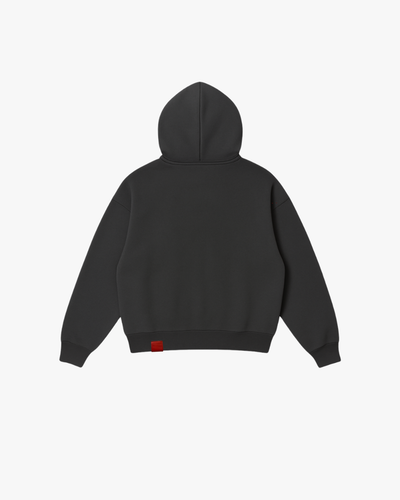 CA VA® ZIP-HOODIE STONE COAL