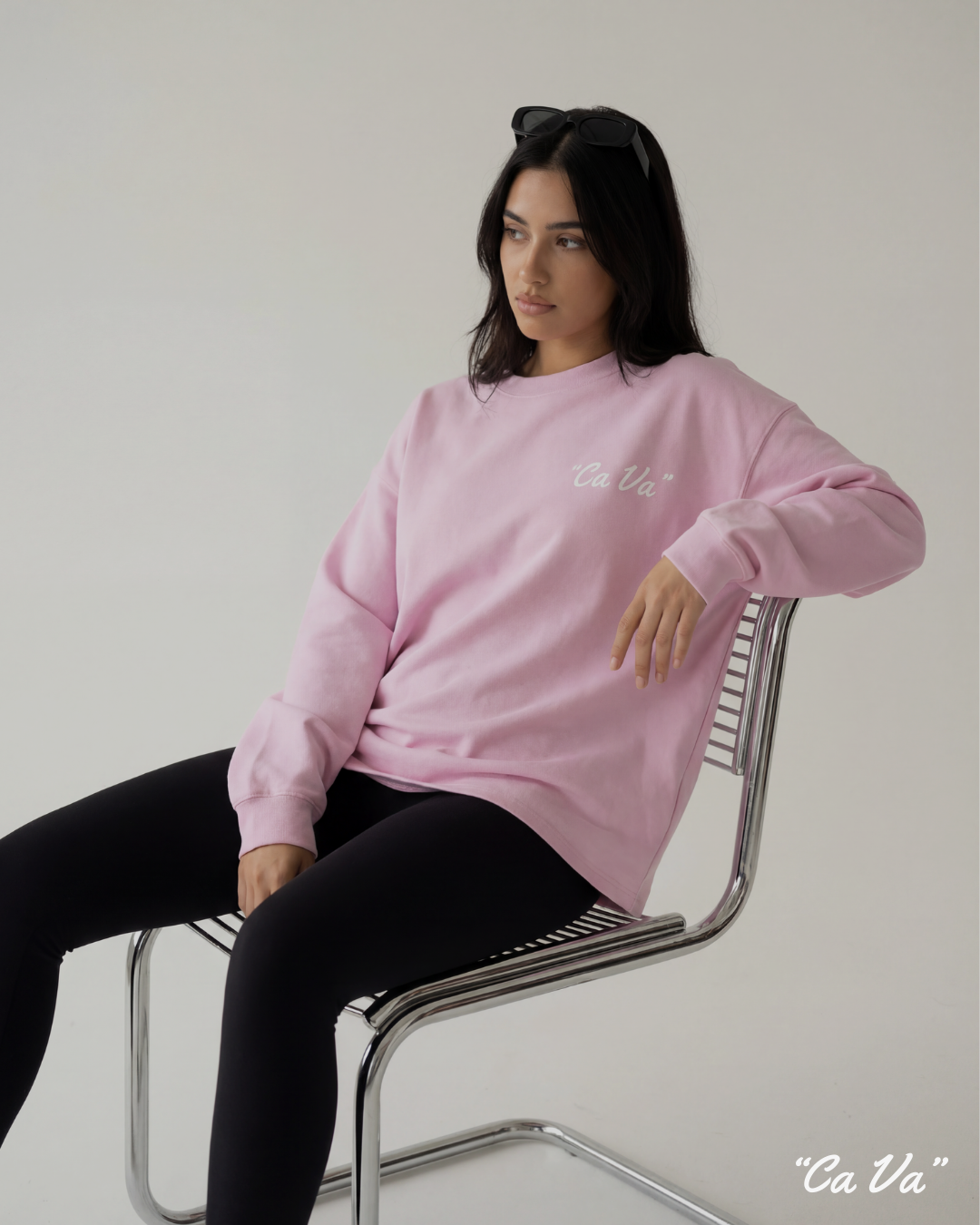 CA VA® - ROZE LONGSLEEVE C'EST LA FUCKING VIE