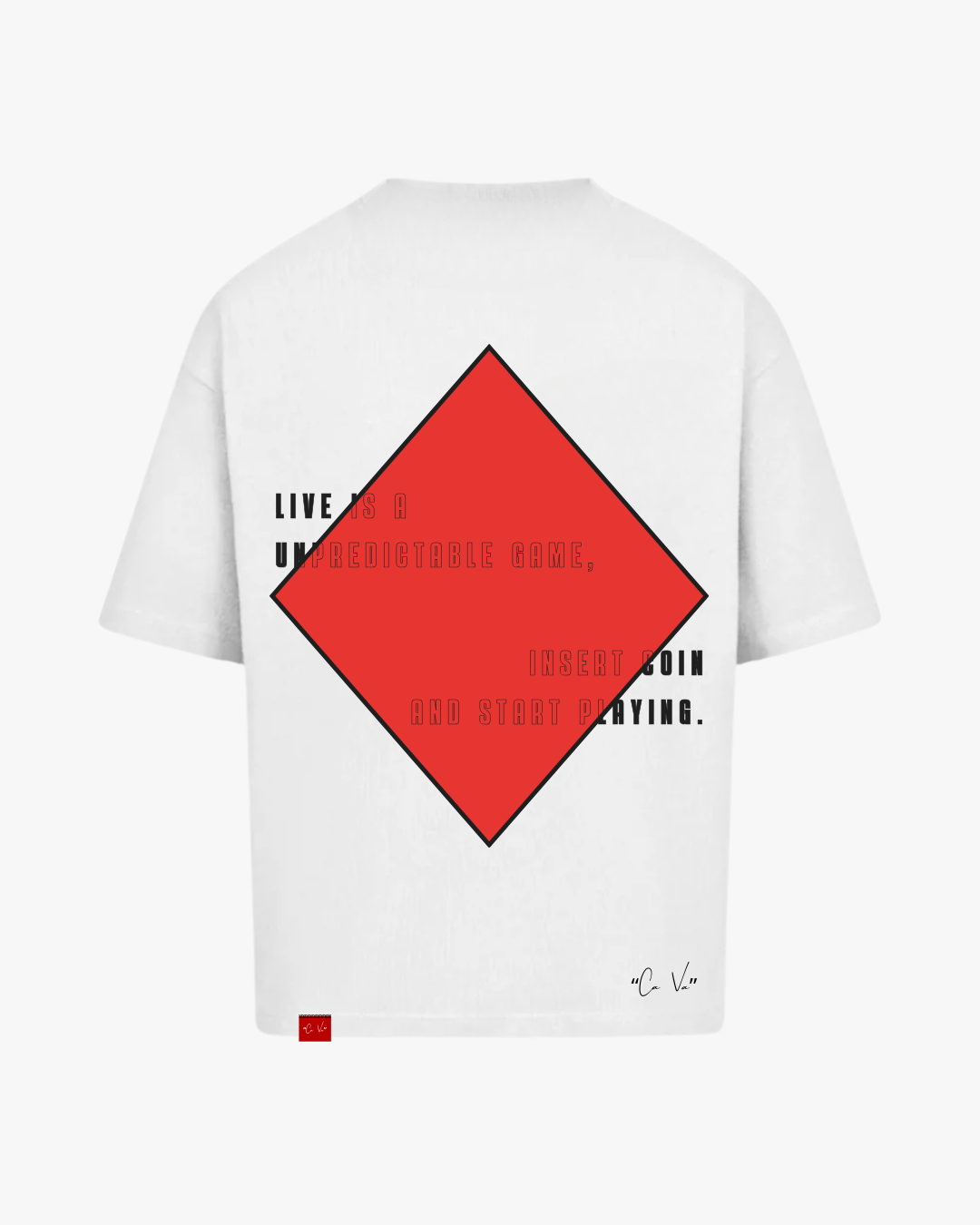 CA VA® - Heavy Unisex Oversized T-Shirt #0068