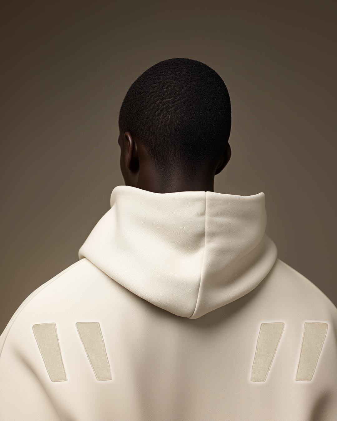 CA VA® OVERISIZED SIGNATURE HOODIE - CRÉME