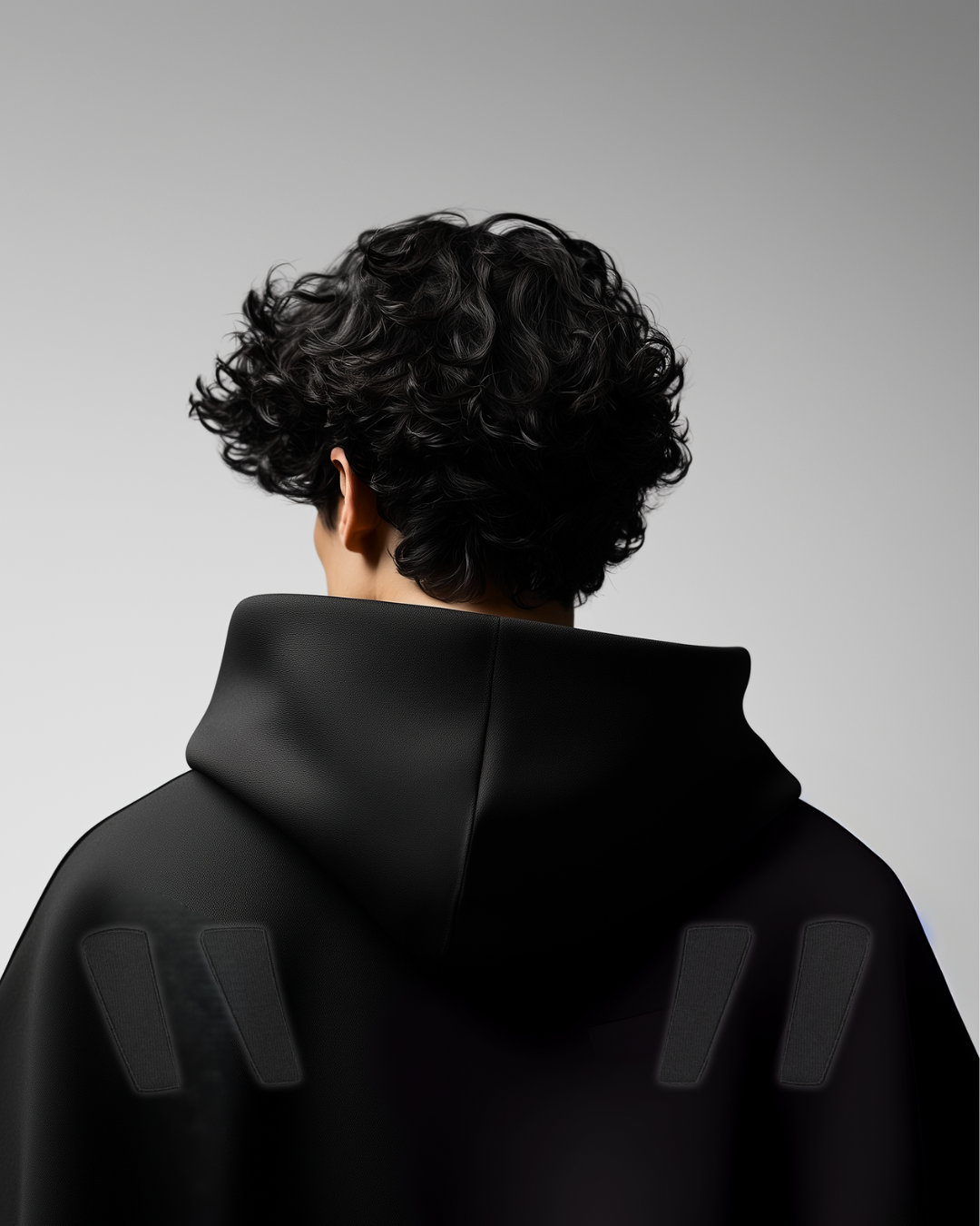 CA VA® OVERISIZED SIGNATURE HOODIE - BLACK