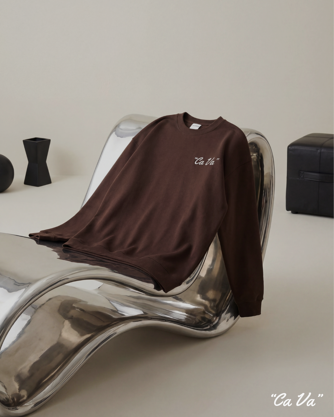 CA VA® - BRUINE LONGSLEEVE C'EST LA FUCKING VIE