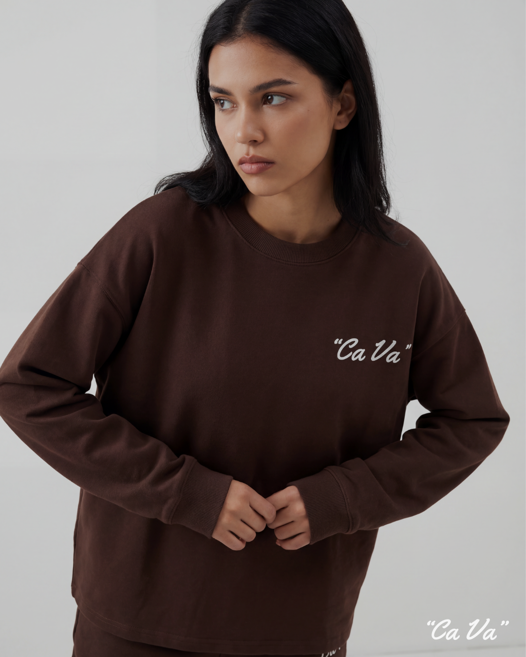 CA VA® - BRUINE LONGSLEEVE C'EST LA FUCKING VIE