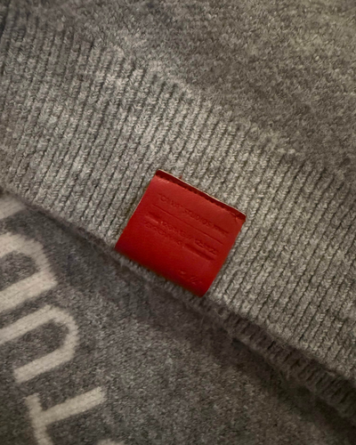 CA VA® - GRIJZE KNITWEAR SWEATER