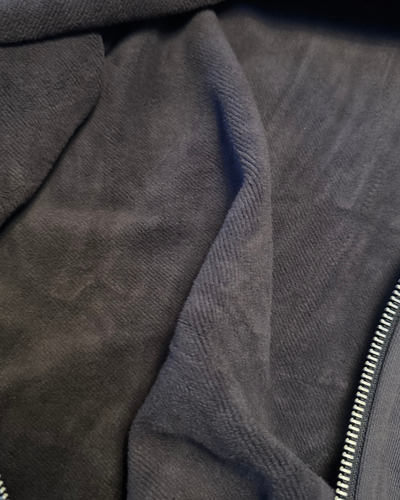 CA VA® ZIP-HOODIE STONE COAL