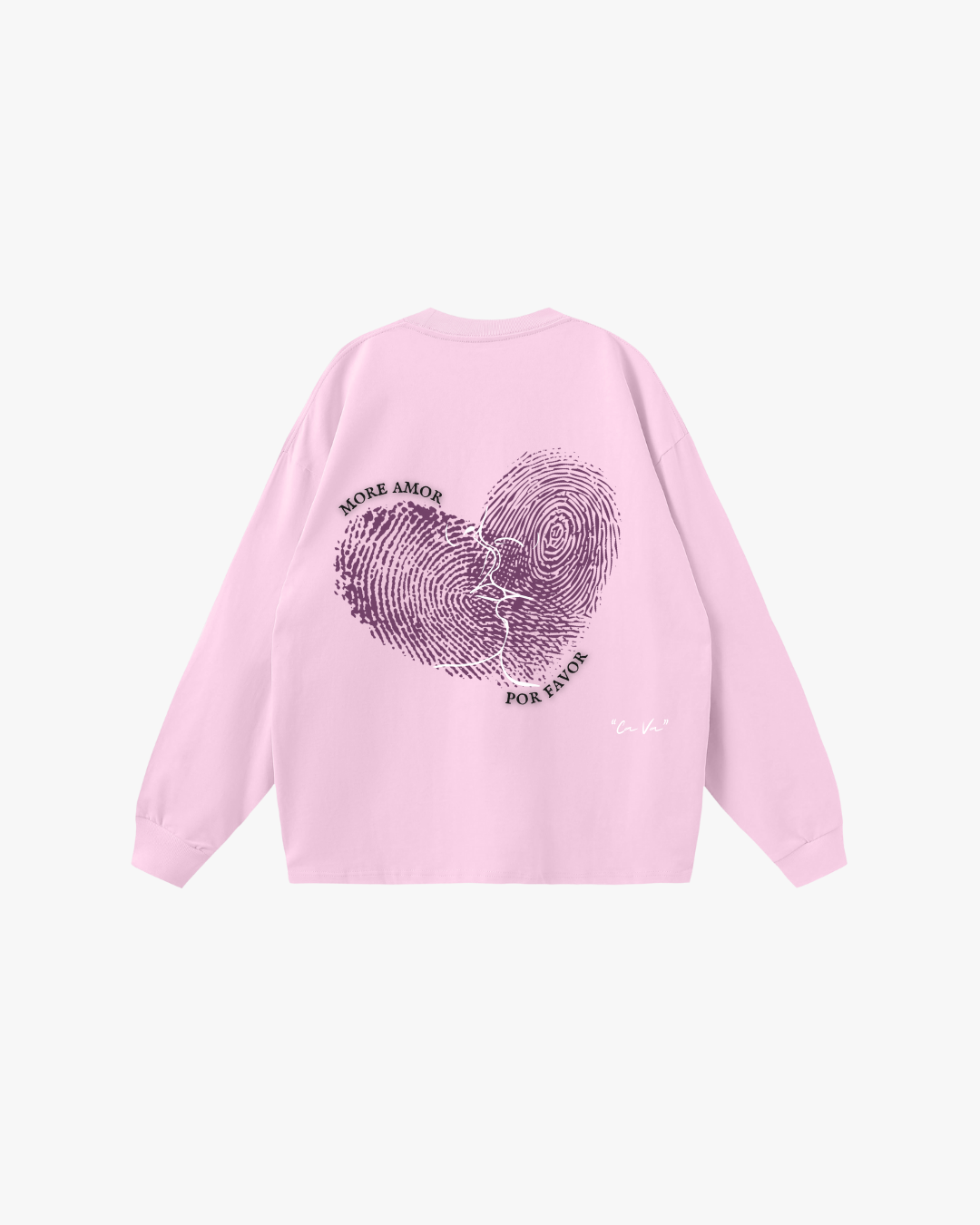 CA VA® - ROZE LONGSLEEVE "MORE AMOR"
