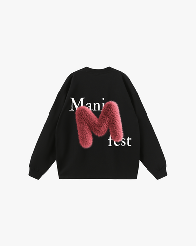 CA VA® - ZWARTE LONGSLEEVE MANIFEST