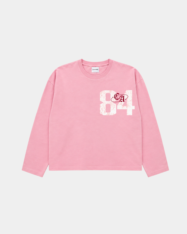 CA VA® Washed Boxy Longsleeve '84 – Pink