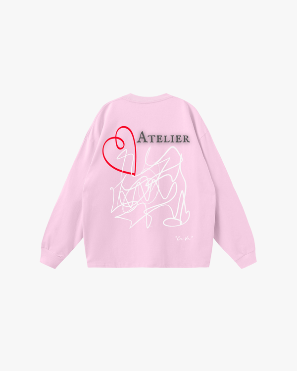 CA VA® - ROZE LONGSLEEVE C'EST LA FUCKING VIE