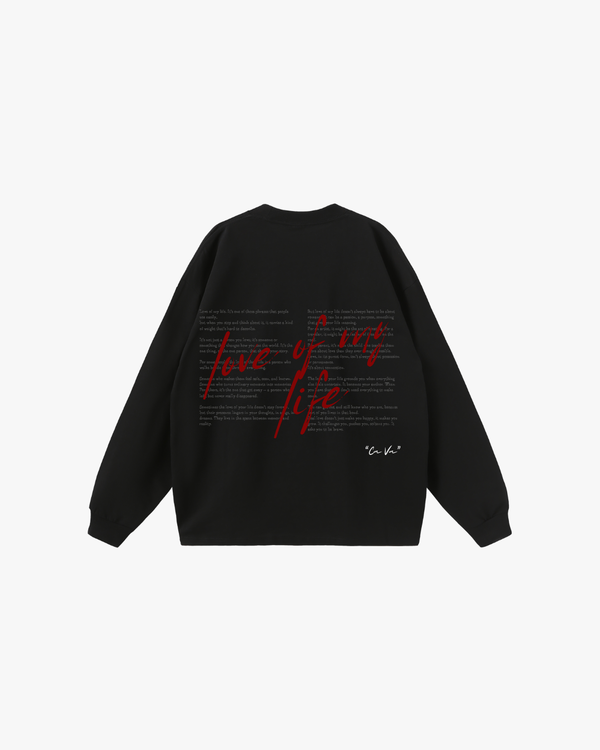 CA VA® - ZWARTE LONGSLEEVE MANIFEST