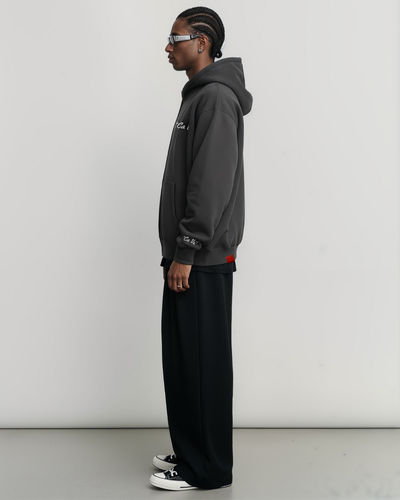 CA VA® ZIP-HOODIE STONE COAL