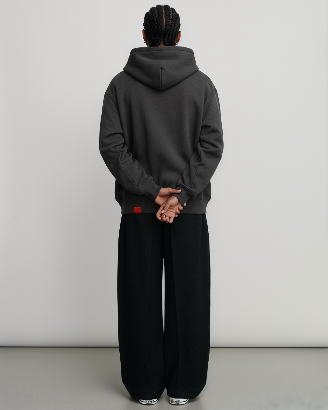 CA VA® ZIP-HOODIE STONE COAL