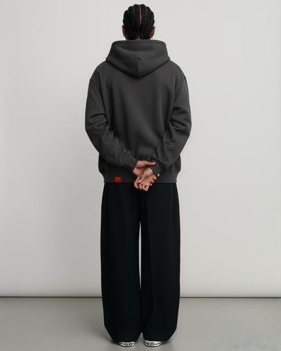 CA VA® ZIP-HOODIE STONE COAL