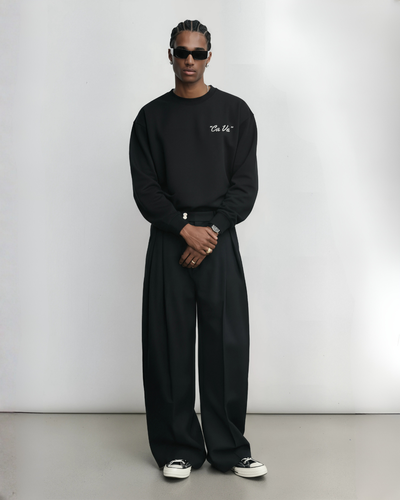 CA VA® - ZWARTE LONGSLEEVE AMSTERDAM