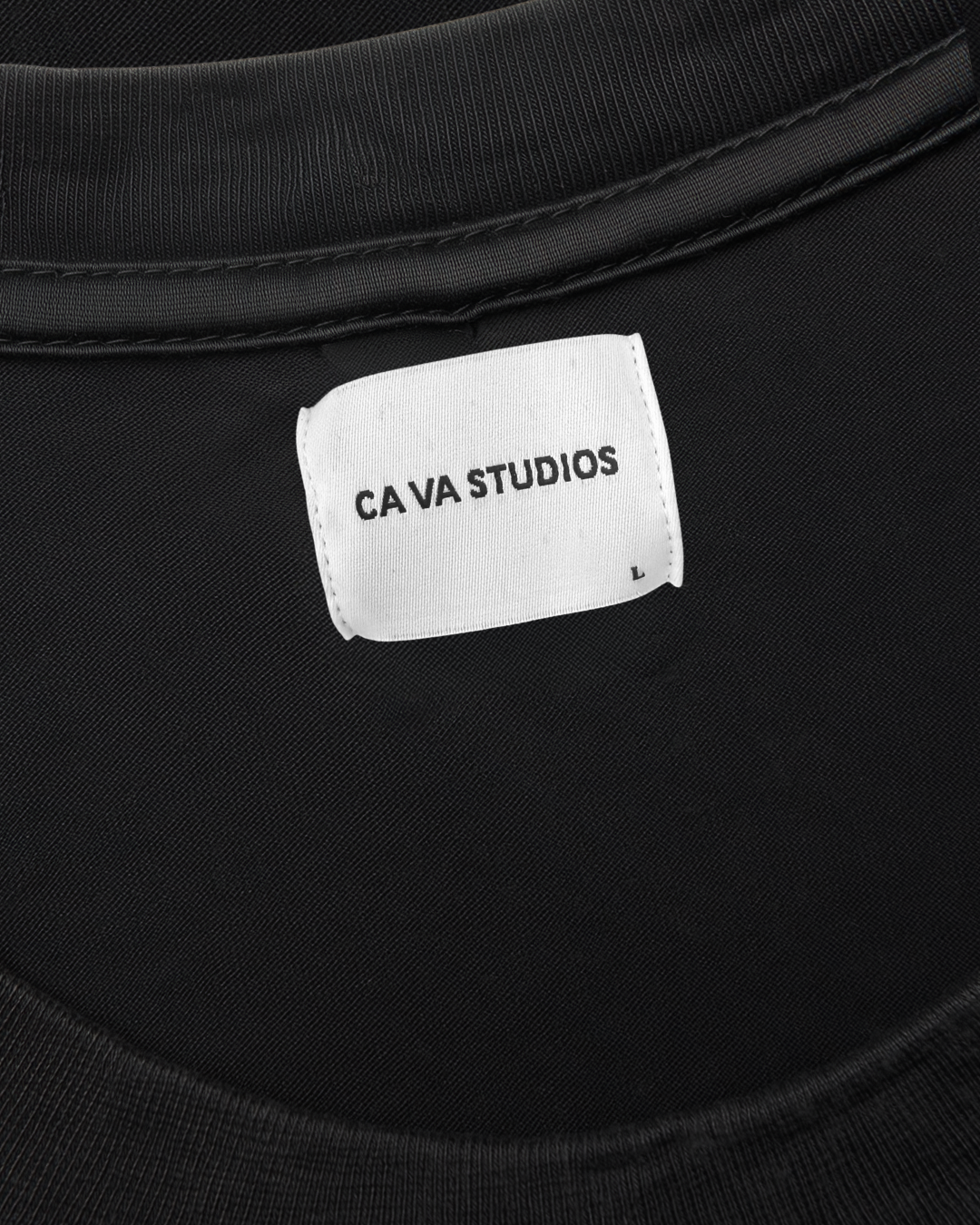 CA VA® - ZWARTE LONGSLEEVE AMSTERDAM