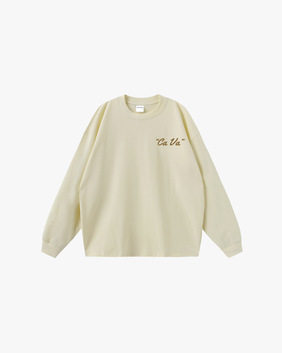 CA VA® - BUTTER YELLOW LONGSLEEVE