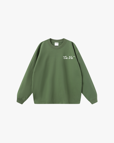 CA VA® - GROENE LONGSLEEVE