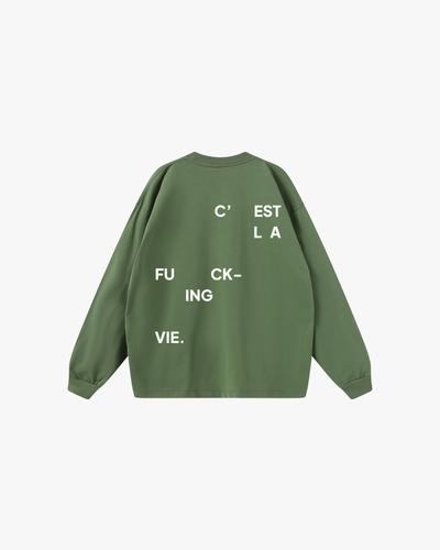 CA VA® - GROENE LONGSLEEVE