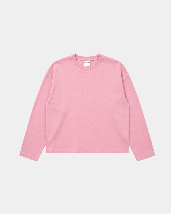 CA VA® Washed Boxy Longsleeve Blank – Pink