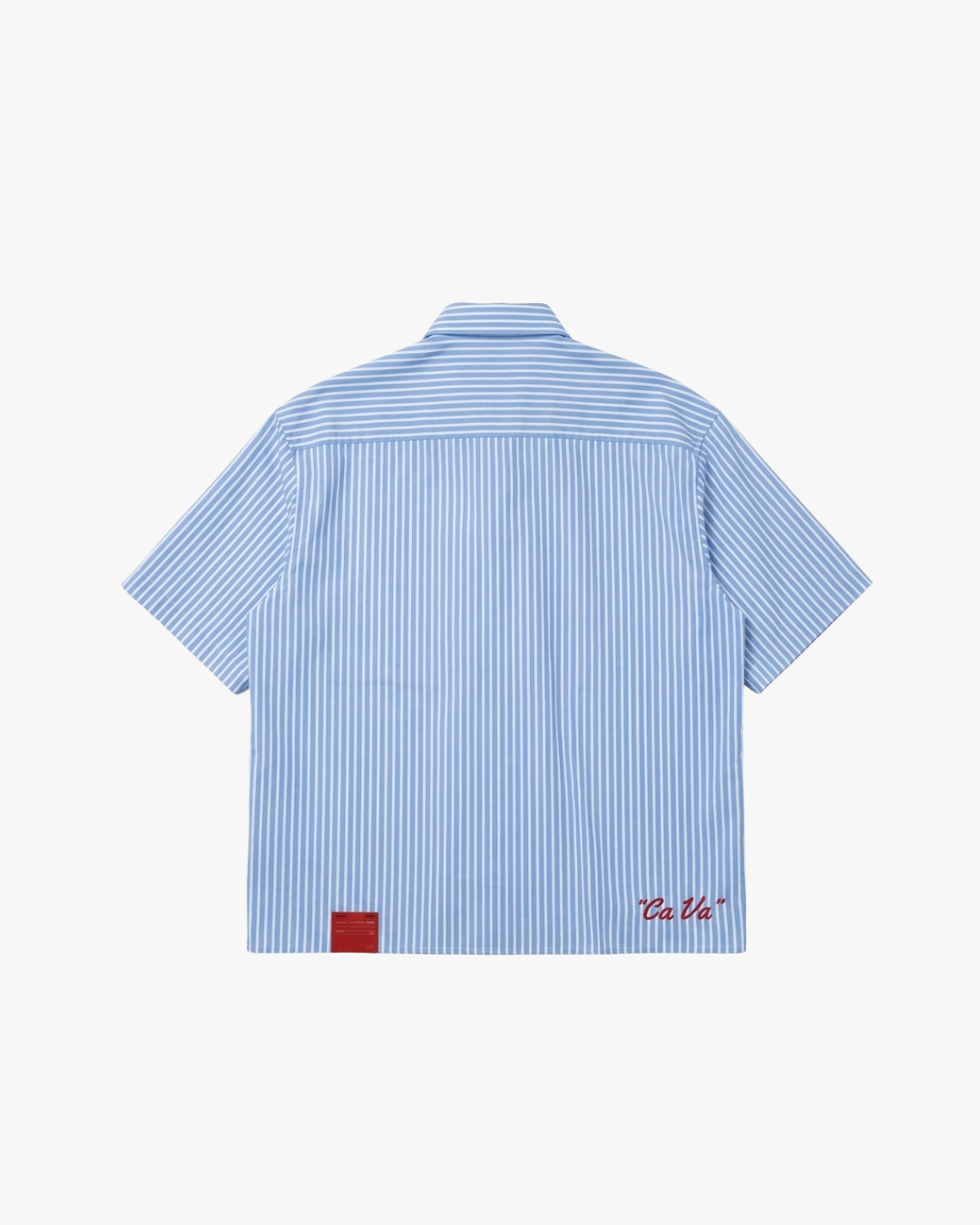 "CA VA" - LUCKY 777 - BLUE STRIPED SHIRT