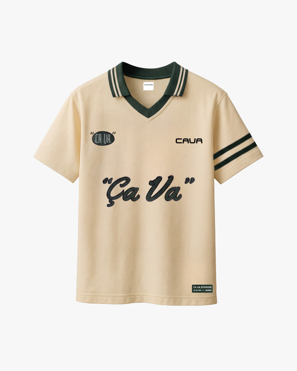 "CA VA" - LIMITED EDITION - RETRO SOCCER JERSEY #0069