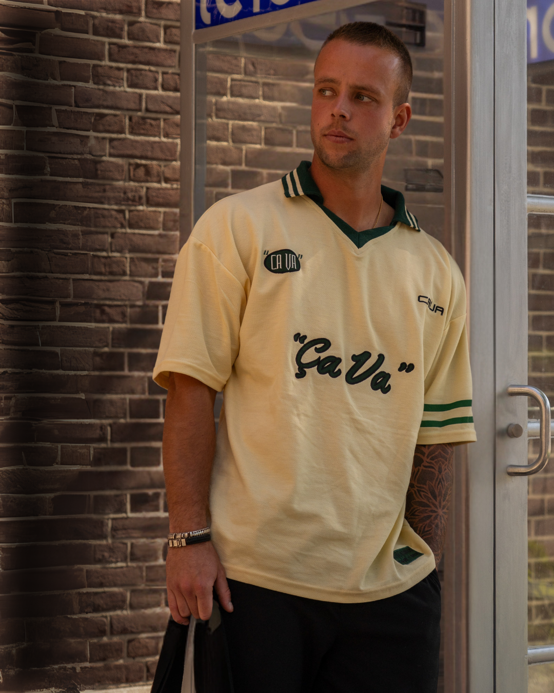 "CA VA" - LIMITED EDITION - RETRO SOCCER JERSEY #0069