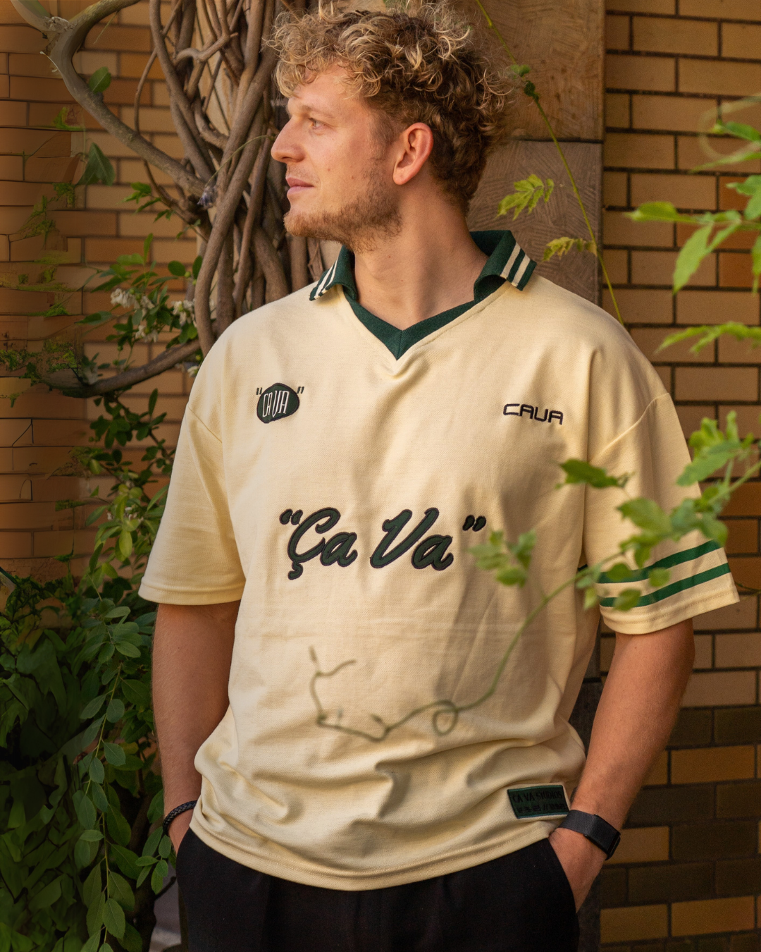 "CA VA" - LIMITED EDITION - RETRO SOCCER JERSEY #0069