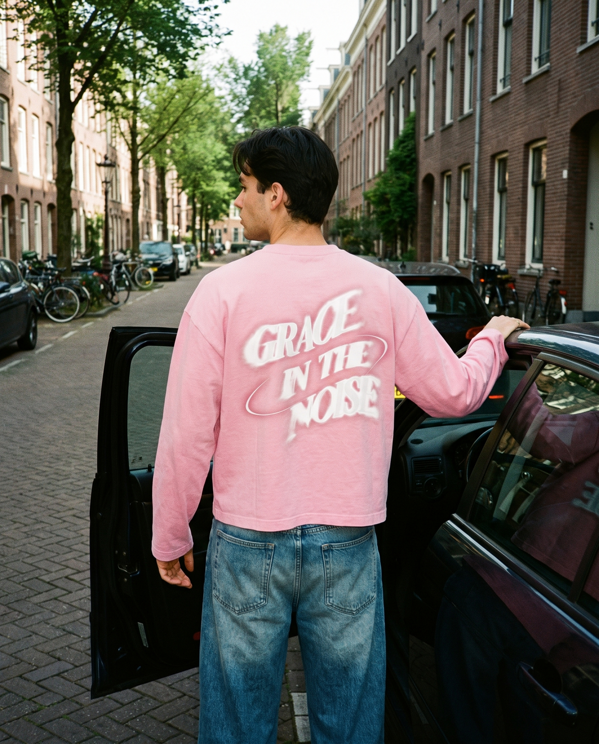CA VA® Washed Boxy Longsleeve GITN – Pink [Pre-Order]